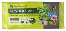 Почвобрикет Крепкая рассада, 10 л