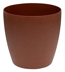 Горшок Магнолия Эко со вставкой, 3 л, гранит