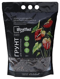 Грунт для Антруриумов Expert (Эксперт), 3 л UltraEffect Plus (УльтраЭффект плюс)