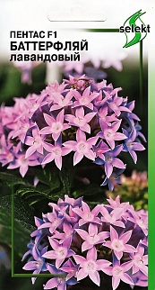 Пентас Баттерфляй, лавандовый, 25 шт.