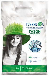 Удобрение Террасол универсальное весна-лето для газона, 5 кг  
