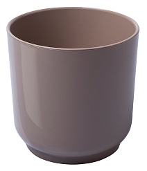 Горшок Дельта с вкладкой, 1,5 л, фраппе