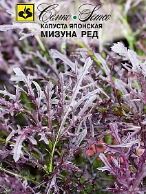 Капуста японская Мизуна Ред, 0,5 г