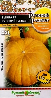 Тыква Русский размер F1, 3 шт. Русский огород