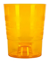 Кашпо Лилия, 1,3 л, янтарный 