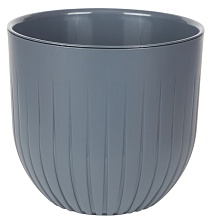 Горшок Альфа с вкладышем, 2,9 л, антрацит