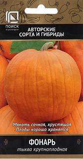 Тыква крупноплодная Фонарь, 10 шт.