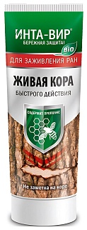 Средство для заживления ран Живая кора, 100 г Инта-Вир