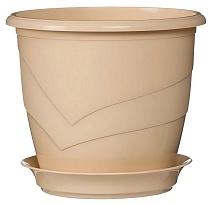 Кашпо Венеция, 0,75 л, кремовый