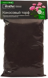 Субстрат кокосовый торф BioLine, 1,2 л UltraEffect