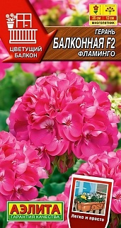 Герань Балконная фламинго F2, 5 шт.