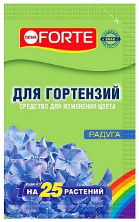 Bona Forte ЖКУ для изменения цвета гортензий Радуга, 100 г