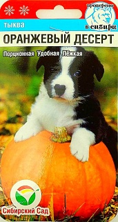 Тыква Оранжевый десерт, 5 шт. Сибирский сад