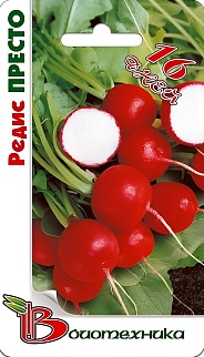 Редис Престо F1, 1,5 г Биотехника
