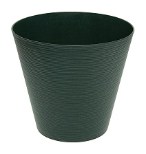 Горшок Конус Эко со вставкой, 3 л, малахит