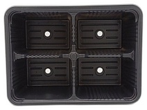 Кассета для рассады 4 ячейки 168*123