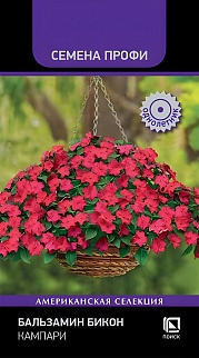 Бальзамин Бикон Кампари, 7 шт. Семена Профи.