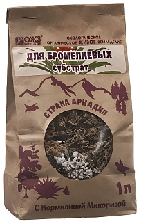 Субстрат Страна Аркадия для Бромелевых с микоризой, 1 л