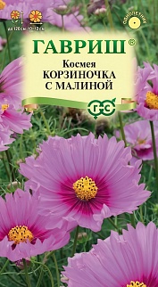 Космея Корзиночка с малиной, 0,3 г 