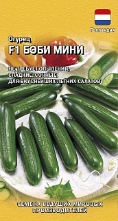 Огурец Бэби Мини F1, 5 шт. Голландия.