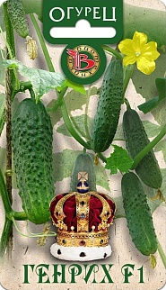 Огурец Генрих F1, 8 шт. Биотехника