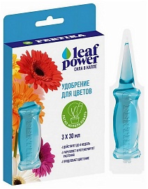 Фертика Leaf Power (Сила листьев) для цветов, 3х30 мл