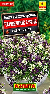 Алиссум Черничное суфле, смесь сортов, 0,05 г 