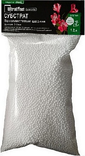 Пенопластовые шарики для растений  фракция 2-3 мм, 1,2 л UltraEffect