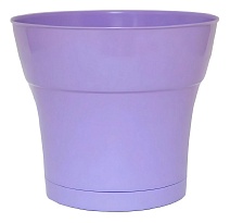 Горшок Тоскана с поддоном, 1,45 л, лаванда