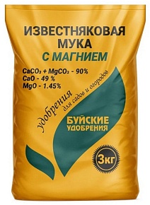 Мука известняковая с магнием, 3 кг