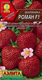 Земляника крупноплодная Роман F1, 5 шт.
