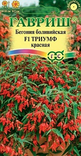 Бегония боливийская Триумф красная F1, 5шт. 