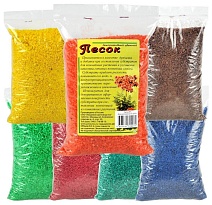 Песок декоративный цветной, 0,3 л