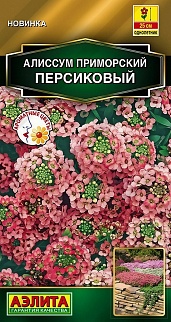 Алиссум приморский Персиковый, 0,1 г