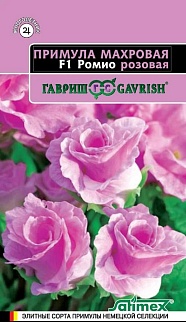 Примула махровая F1 Ромио розовая, 3шт. Эксклюзив.