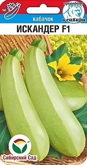 Кабачок Искандер F1, 3 шт. Сибирский сад.