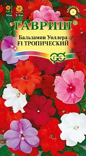 Бальзамин уоллера Тропический F1, смесь, 5 шт.