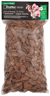 Субстрат гранулят из сосновой коры Energy BioLine 13-19 мм 1,2 л UltraEffect