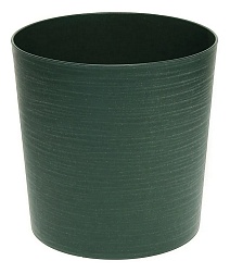 Горшок Цилиндр Эко со вставкой, 3 л, малахит