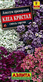 Алиссум Клеа кристал, смесь сортов, 4 шт.
