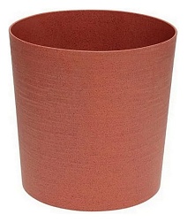 Горшок Цилиндр Эко со вставкой, 3 л, гранит