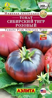 Томат Сибирский тигр, розовый, 0,2 г