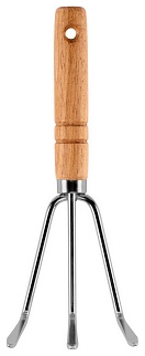 Рыхлитель садовый с деревянной ручкой, арт. 0532-3