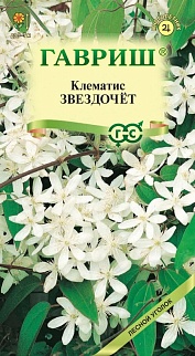 Клематис короткохвостый Звездочёт, 0,05 г. Лесной уголок.