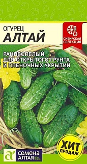Огурец Алтай 0,5 г Сибирская Селекция.