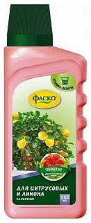 Удобрение Цветочное счастье для цитрусовых и лимона, 285 мл Фаско