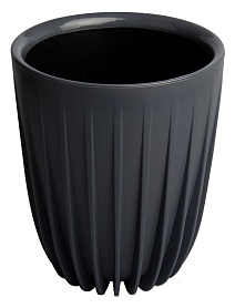 Горшок Сигма со вставкой, 3,3 л, антрацит