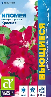 Ипомея Императорская красная, 0,2 г. Вьющиеся растения.