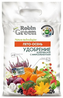 Удобрение комплексное Лето-Осень, 5 кг Robin Green 