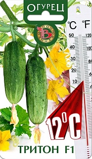 Огурец Тритон F1, 12 шт. Биотехника